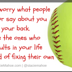 don't worry what people think