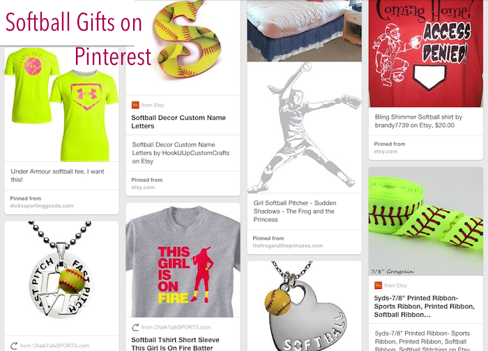 Great softball gifts on pinterest