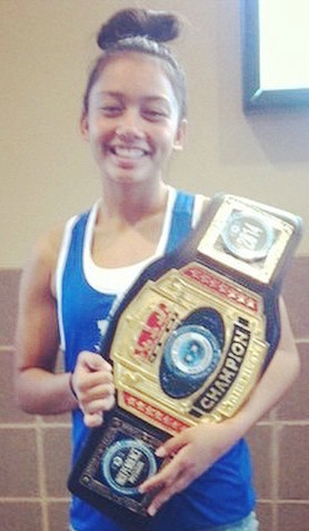 2014 ringside boxing world champion allie mahoe