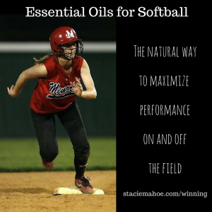essential oils for athletes and softball