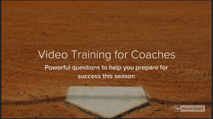 free video training for softball coaches