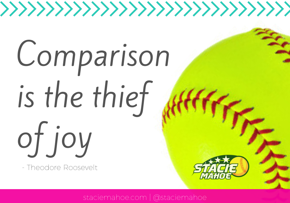 comparison is the thief of joy