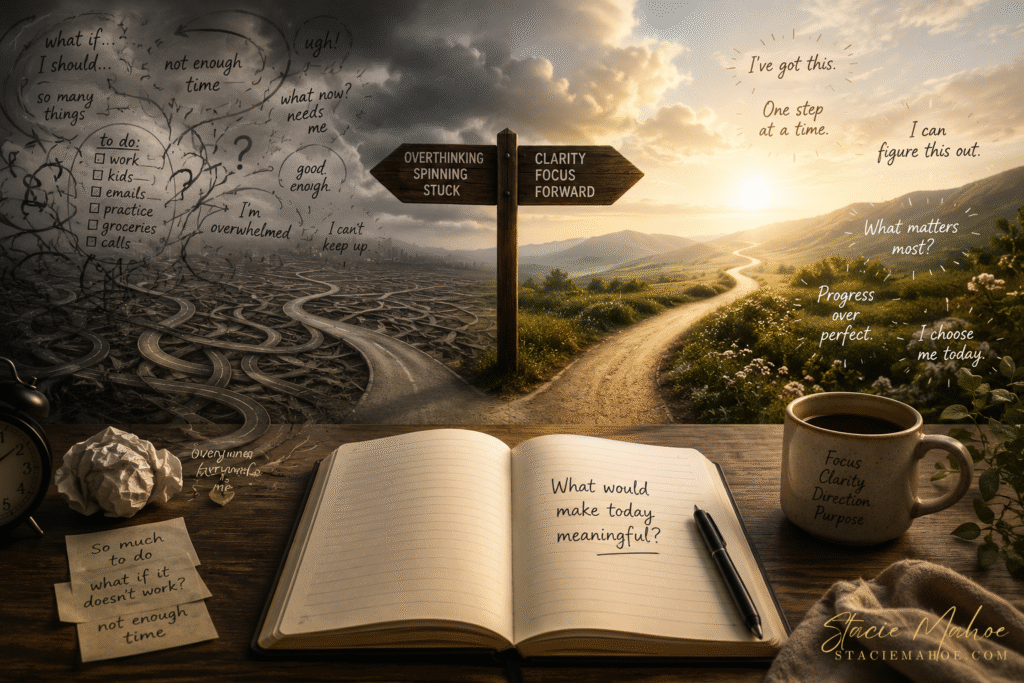 mental reset: the beauty of a simple journal prompt